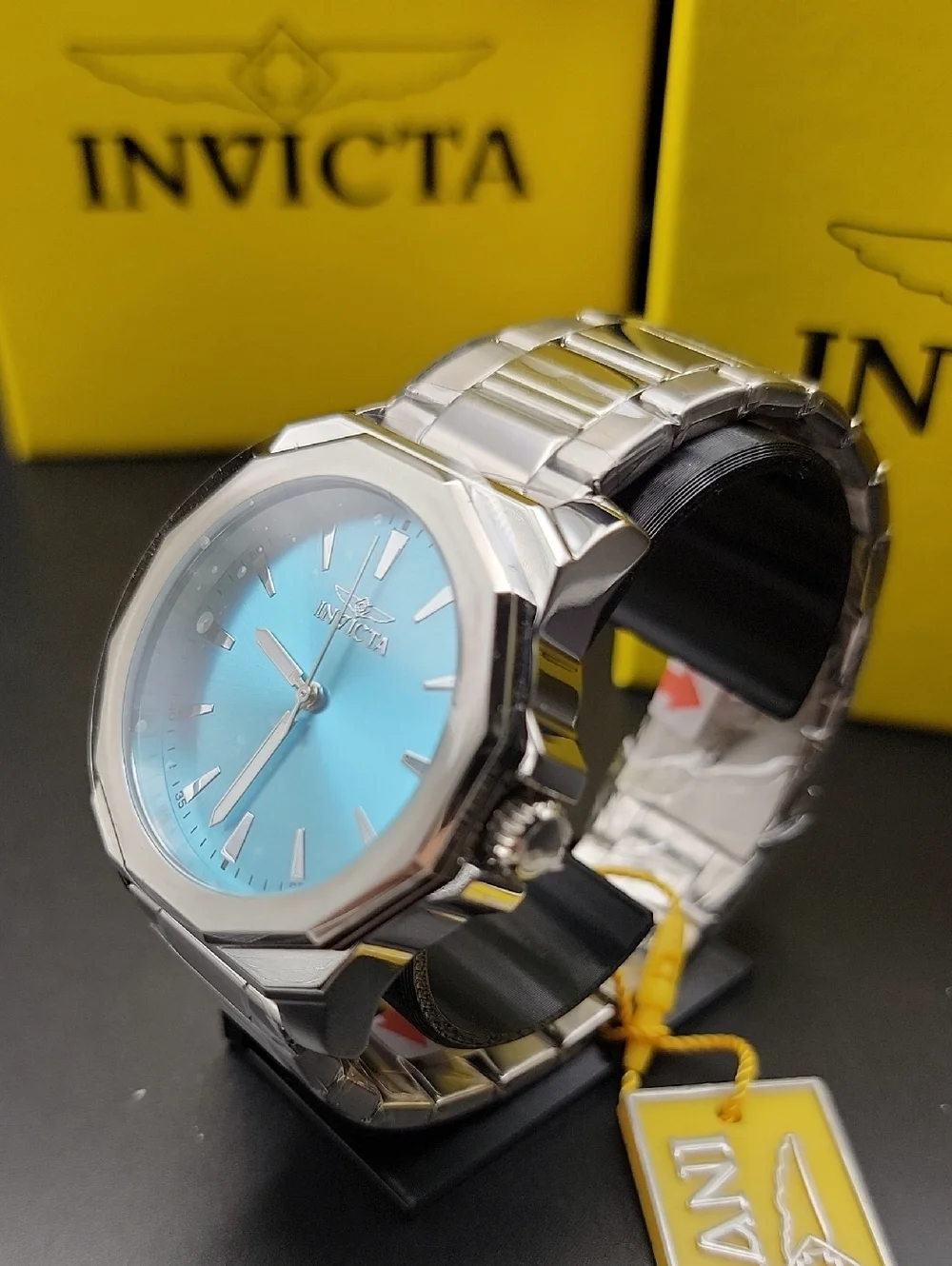 NEW 48912 Invicta Speedway Dominus Men's Watch 42mm Tiffany Blue Dial Turquoise